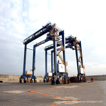 RTG GOMA TRYED CONTAINER GANTRY CRANE PARA PUERTO